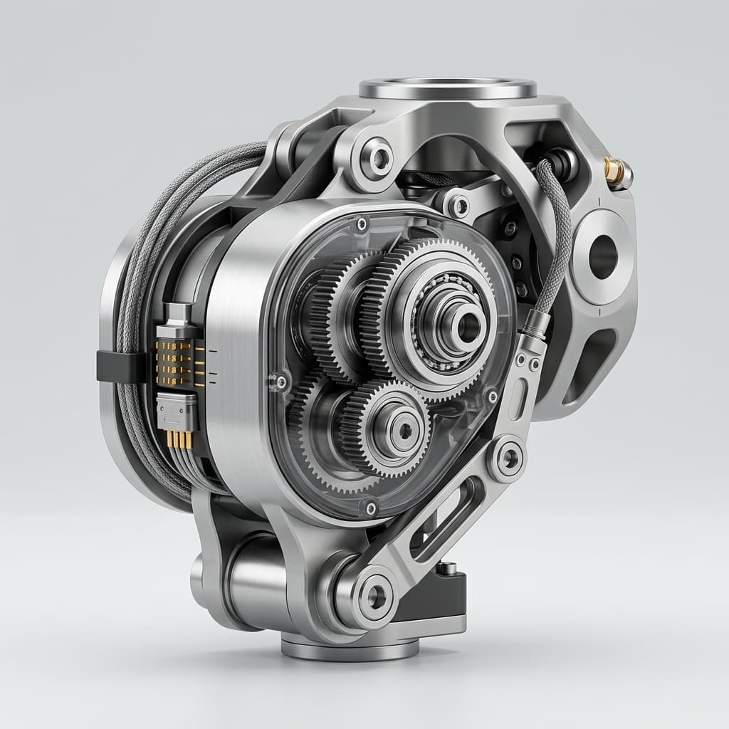 Humanoid actuator reducer used for backlash acceptance method planning