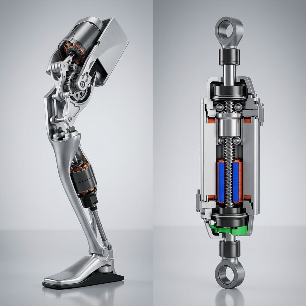 humanoid arm and hand actuation overview